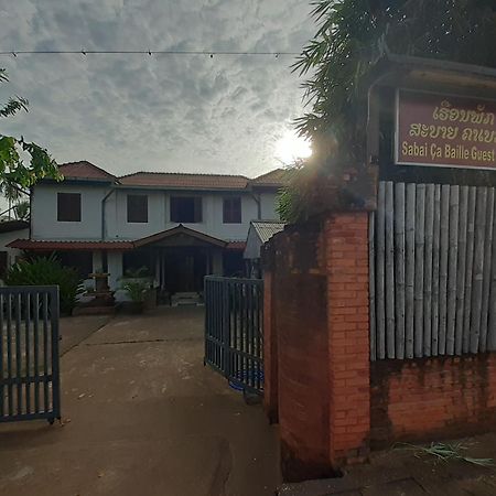 Sabai Ca Baille Guesthouse Pakse Exterior foto